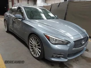 2015 Infiniti Q50 Premium with VIN JN1BV7AP6FM337369, listed as a IAAI auction lot 41788419 with 106,977 mi miles and . Bid and sale history available at DreamBid. Image 1.