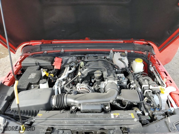 2024 Jeep Gladiator Nighthawk with VIN 1C6HJTAG7RL127120, listed as a Copart auction lot 45914815 with 2,284 mi miles and Salvage Title. Bid and sale history available at carsss.com. Image 12.