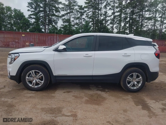 2024 GMC Terrain SLE with VIN 3GKALMEG6RL338371, listed as a IAAI auction lot 42111146 with 23,174 mi miles. Bid and sale history available at carsss.com. Image 14.