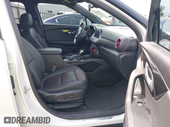2022 Chevrolet Blazer RS with VIN 3GNKBERS2NS202155, listed as a IAAI auction lot 41918572 with 49,346 mi miles and . Bid and sale history available at DreamBid. Image 5.