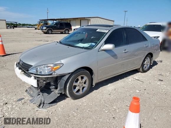 2004 Toyota Camry LE z VIN 4T1BE32K94U313343, wystawiony jako Copart lot #58053425 z przebiegiem 120 515 mil mil oraz Szkoda całkowita • Salvage title. Historia ofert i sprzedaży dostępna na DreamBid. Obrazek 1.