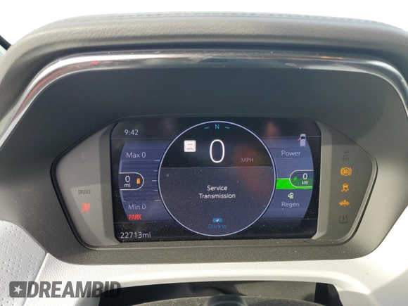 2022 Chevrolet Bolt EUV Premier with VIN 1G1FZ6S06N4104677, listed as a Copart auction lot 80637234 with 22,713 mi miles and Salvage Title. Bid and sale history available at carsss.com. Image 9.