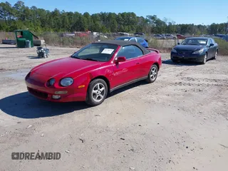 1999 Toyota Celica GT with VIN JT5FG02T2X0055844, listed as a IAAI auction lot 41770279 with 159,561 mi miles. Bid and sale history available at carsss.com. Image 2.