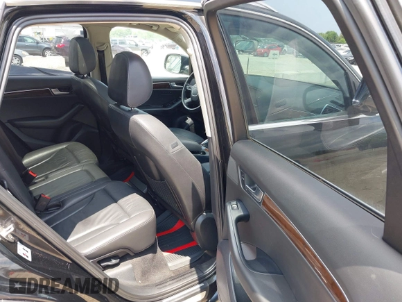 2011 Audi Q5 Premium Plus with VIN WA1LFAFP9BA063031, listed as a IAAI auction lot 42594161 with 155,086 mi miles and . Bid and sale history available at DreamBid. Image 8.