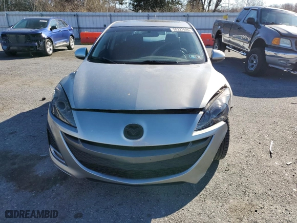 2011 Mazda Mazda3 s Sport with VIN JM1BL1K65B1424651, listed as a Copart auction lot 50227895 with 193,858 mi miles and Salvage Title. Bid and sale history available at carsss.com. Image 5.