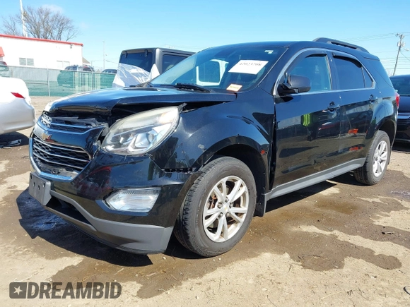 2017 Chevrolet Equinox LT with VIN 2GNALCEK6H1594625, listed as a IAAI auction lot 42023708 with 128,062 mi miles. Bid and sale history available at carsss.com. Image 2.