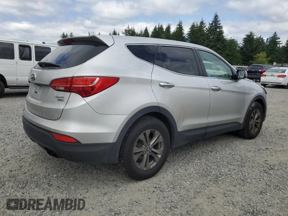 2014 Hyundai Santa Fe with VIN 5XYZTDLB6EG175759, listed as a Copart auction lot 59322125 with 154,074 mi miles and Salvage title. Bid and sale history available at DreamBid. Image 3.