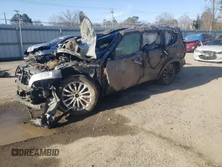 2016 Infiniti QX80 z VIN JN8AZ2NE4G9121585, wystawiony jako Copart lot #47227205 z przebiegiem Nie podano mil oraz Nie do naprawy • Non repairable. Historia ofert i sprzedaży dostępna na DreamBid. Obrazek 1.