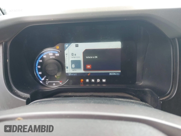 2022 Ford Bronco с VIN 1FMEE5DP7NLB05406, выставлен на аукционе IAAI как лот 42607701 с пробегом 38 206 миль миль и . История ставок и продаж доступна на DreamBid. Изображение 7.