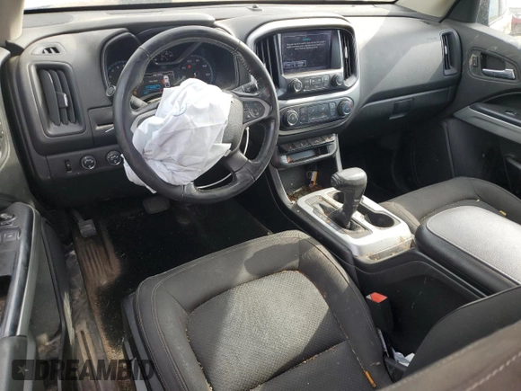 2017 Chevrolet Colorado 4WD LT with VIN 1GCHTCEN4H1208582, listed as a Copart auction lot 61554574 with 50,322 mi miles and Salvage title. Bid and sale history available at DreamBid. Image 8.