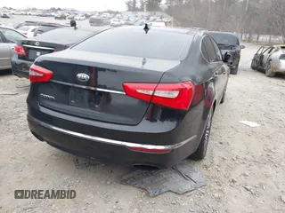 2014 Kia Cadenza Premium with VIN KNALN4D73E5163441, listed as a IAAI auction lot 41392572 with 190,378 mi miles. Bid and sale history available at carsss.com. Image 4.