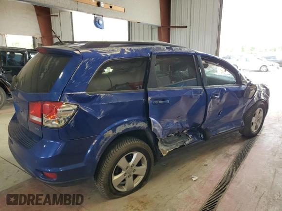 2012 Dodge Journey SXT with VIN 3C4PDDBG0CT260846, listed as a Copart auction lot 62384985 with 99,309 mi miles and Salvage title. Bid and sale history available at DreamBid. Image 3.