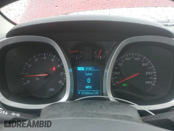 2016 Chevrolet Equinox LTZ with VIN 2GNFLGE3XG6359782, listed as a Copart auction lot 46351765 with 79,492 mi miles and Salvage Title. Bid and sale history available at carsss.com. Image 9.