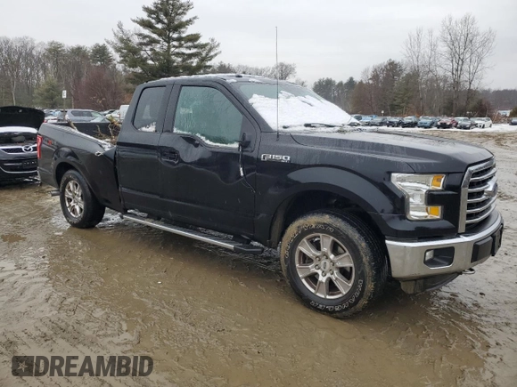2016 Ford F-150 XLT with VIN 1FTFX1EF9GFD28520, listed as a Copart auction lot 46566715 with 63,466 mi miles and Salvage Title. Bid and sale history available at carsss.com. Image 4.