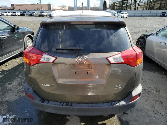 2013 Toyota RAV4 LE with VIN 2T3BFREV5DW082597, listed as a Copart auction lot 44702085 with 180,091 mi miles and Salvage Title. Bid and sale history available at carsss.com. Image 6.