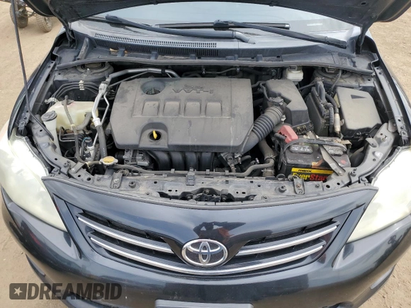 2013 Toyota Corolla L with VIN 5YFBU4EE2DP169263, listed as a Copart auction lot 52498005 with 151,719 mi miles and Salvage Title. Bid and sale history available at carsss.com. Image 12.