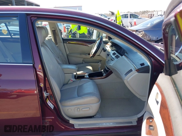 2008 Toyota Avalon XL with VIN 4T1BK36B88U302729, listed as a IAAI auction lot 41660925 with 172,565 mi miles and . Bid and sale history available at DreamBid. Image 5.