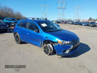 2018 Mitsubishi Outlander ES with VIN JA4AR3AU1JU003619, listed as a IAAI auction lot 41742615 with 74,967 mi miles and . Bid and sale history available at DreamBid. Image 1.