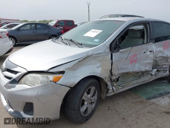 2011 Toyota Corolla L with VIN 2T1BU4EE3BC655772, listed as a IAAI auction lot 41948592 with 67,870 mi miles and . Bid and sale history available at DreamBid. Image 6.