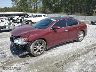 2012 Nissan Maxima 3.5 S with VIN 1N4AA5AP5CC823655, listed as a Copart auction lot 51060235 with 174,217 mi miles and Salvage Title. Bid and sale history available at carsss.com. Image 1.