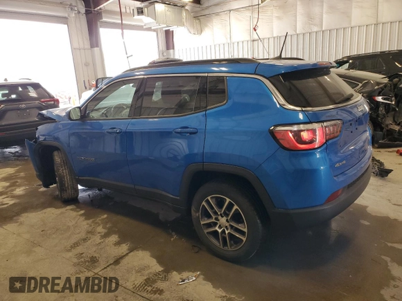 2017 Jeep Compass Latitude с VIN 3C4NJDBB7HT666120, выставлен на аукционе Copart как лот 60597315 с пробегом 89 593 миль миль и На запчасти • Non repairable. История ставок и продаж доступна на DreamBid. Изображение 2.