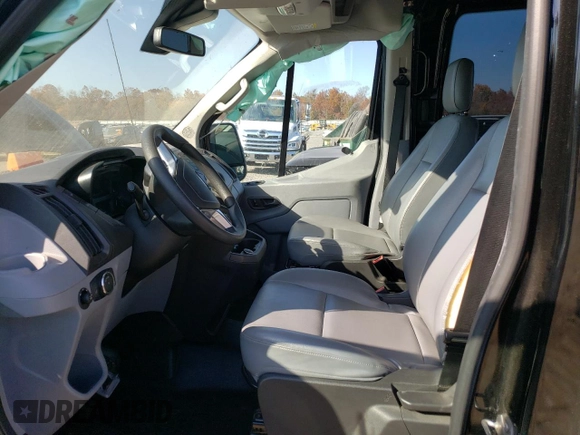 2019 Ford Transit with VIN 1FDBW3XG7KKA51560, listed as a Copart auction lot 76454914 with Not Provided miles and Salvage Title. Bid and sale history available at DreamBid. Image 7.
