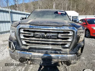 2022 GMC Sierra 1500 SLT with VIN 3GTU9DED8NG180664, listed as a Copart auction lot 47033665 with Not Provided miles and Salvage Title. Bid and sale history available at DreamBid. Image 5.