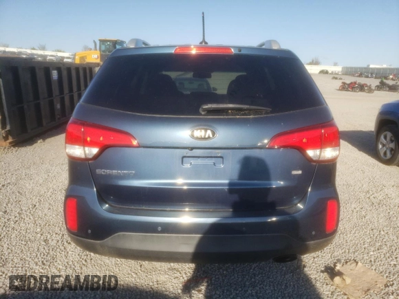 2014 Kia Sorento LX with VIN 5XYKT3A64EG501608, listed as a Copart auction lot 53149015 with 136,419 mi miles and Salvage Title. Bid and sale history available at DreamBid. Image 6.