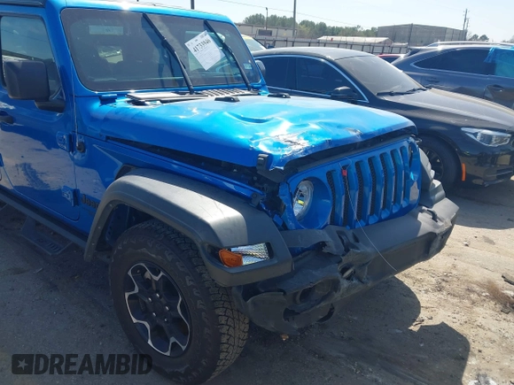 2021 Jeep Wrangler Unlimited Willys with VIN 1C4HJXDN0MW737796, listed as a IAAI auction lot 41733946 with 44,281 mi miles and . Bid and sale history available at DreamBid. Image 6.