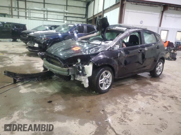 2017 Ford Fiesta SE with VIN 3FADP4EJ6HM156662, listed as a Copart auction lot 47542925 with Not Provided miles and Non Repairable. Bid and sale history available at DreamBid. Image 1.