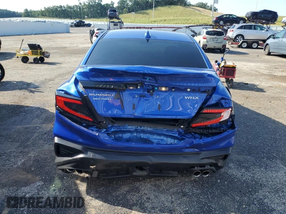 2022 Subaru WRX Premium with VIN JF1VBAH64N8008549, listed as a Copart auction lot 66389364 with 25,162 mi miles and Salvage Title. Bid and sale history available at carsss.com. Image 6.