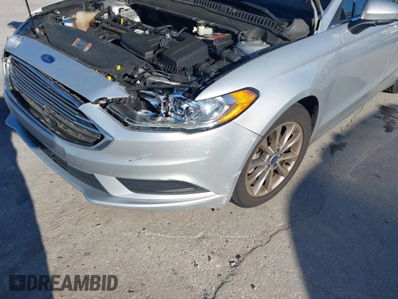 2017 Ford Fusion SE with VIN 3FA6P0H76HR137260, listed as a IAAI auction lot 41827472 with 123,031 mi miles. Bid and sale history available at carsss.com. Image 6.