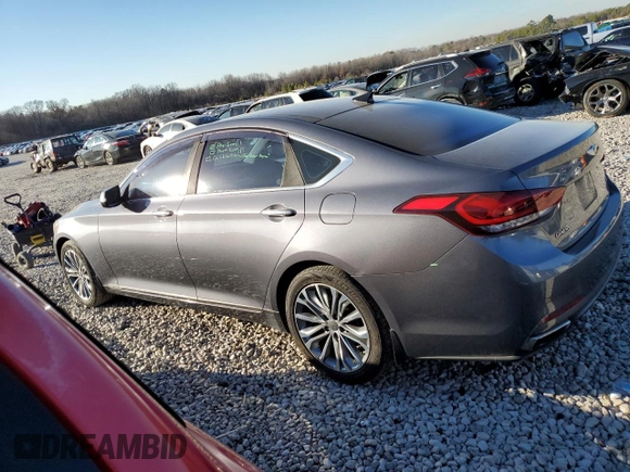2015 Hyundai Genesis 3.8L with VIN KMHGN4JE2FU082585, listed as a Copart auction lot 41584764 with 125,151 mi miles and Clean Title. Bid and sale history available at carsss.com. Image 2.
