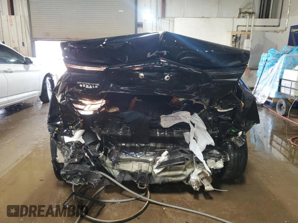 2023 Kia Forte LXS with VIN 3KPF24AD5PE683232, listed as a Copart auction lot 49446635 with 27,478 mi miles and Salvage Title. Bid and sale history available at carsss.com. Image 6.