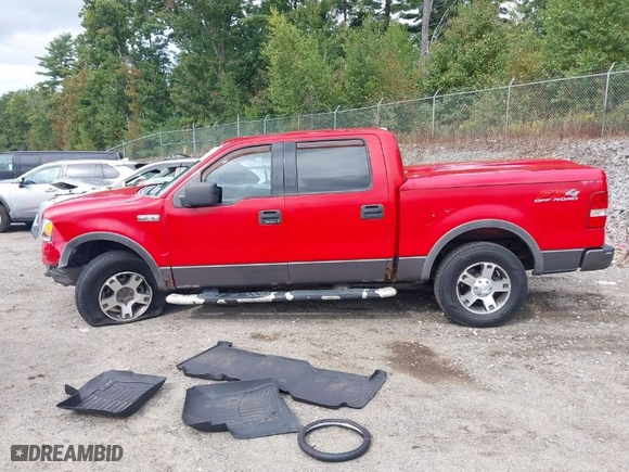 2004 Ford F-150 XLT with VIN 1FTPW14544FA08694, listed as a IAAI auction lot 40405637 with NaN miles. Bid and sale history available at carsss.com. Image 14.
