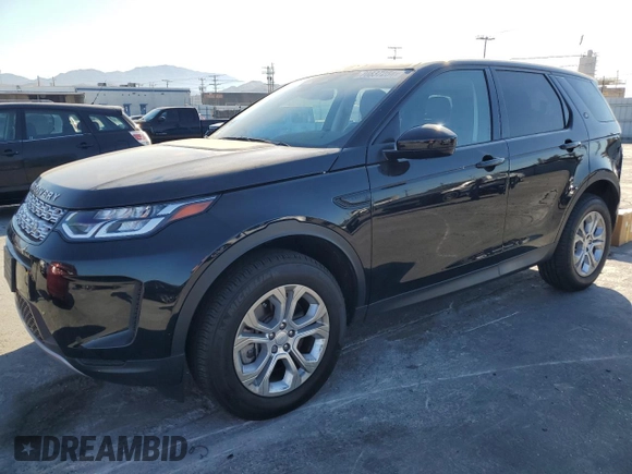 2022 Land Rover Discovery Sport S with VIN SALCJ2FX6NH909517, listed as a Copart auction lot 70837254 with 9,504 mi miles and Salvage Title. Bid and sale history available at carsss.com. Image 1.