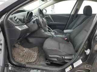 2013 Mazda 3 i SV with VIN JM1BL1TFXD1765660, listed as a Copart auction lot 51045195 with 161,749 mi miles and Salvage Title. Bid and sale history available at DreamBid. Image 7.