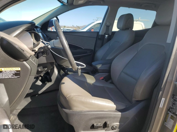 2015 Hyundai Santa Fe Sport with VIN 5XYZU3LBXFG266168, listed as a Copart auction lot 46942805 with 58,275 mi miles and Salvage Title. Bid and sale history available at carsss.com. Image 7.