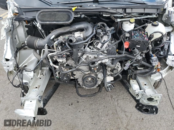 2023 Ford Transit Cargo with VIN 1FTBW9C89PKA44249, listed as a Copart auction lot 75167994 with 21,652 mi miles and Salvage Title. Bid and sale history available at DreamBid. Image 13.
