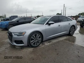 2023 Audi A6 Sedan Premium with VIN WAUD3BF28PN083975, listed as a Copart auction lot 62367854 with 8,648 mi miles and Salvage Title. Bid and sale history available at carsss.com. Image 1.