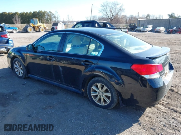 2011 Subaru Legacy Premium with VIN 4S3BMBC67B3245274, listed as a IAAI auction lot 41890173 with 187,505 mi miles and . Bid and sale history available at DreamBid. Image 3.