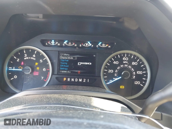2015 Ford F-150 XL with VIN 1FTEW1CP5FFA66326, listed as a IAAI auction lot 42048954 with 119,090 mi miles. Bid and sale history available at carsss.com. Image 7.