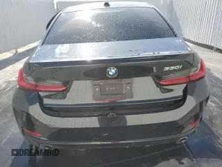 2023 BMW 3 Series 330i with VIN 3MW69FF01P8D51068, listed as a Copart auction lot 55555345 with Not provided miles and Non repairable. Bid and sale history available at DreamBid. Image 6.