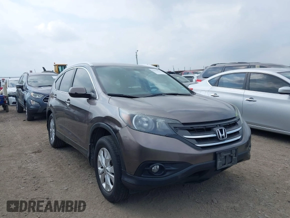 2012 Honda CR-V EX-L with VIN 5J6RM3H70CL005274, listed as a IAAI auction lot 42171021 with 329,151 mi miles. Bid and sale history available at carsss.com. Image 1.