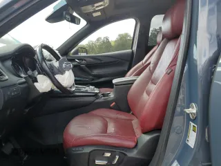 2022 Mazda CX-9 Carbon Edition with VIN JM3TCBDY8N0613658, listed as a Copart auction lot 76939354 with 34,380 mi miles and Non repairable. Bid and sale history available at DreamBid. Image 7.