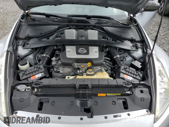 2017 Nissan 370Z with VIN JN1AZ4EH0HM955145, listed as a Copart auction lot 46843485 with 81,812 mi miles and Salvage Title. Bid and sale history available at DreamBid. Image 12.