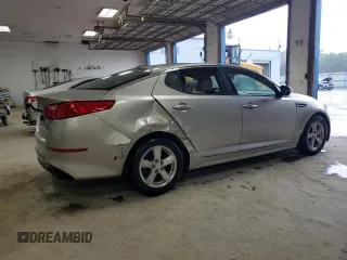 2014 Kia Optima LX z VIN KNAGM4A73E5494917, wystawiony jako Copart lot #65395515 z przebiegiem 119 259 mil mil oraz Czysty tytuł • Clean title. Historia ofert i sprzedaży dostępna na DreamBid. Obrazek 3.