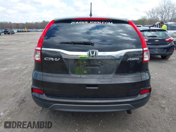 2015 Honda CR-V LX with VIN 5J6RM4H38FL107851, listed as a IAAI auction lot 42080609 with 108,610 mi miles and . Bid and sale history available at DreamBid. Image 17.