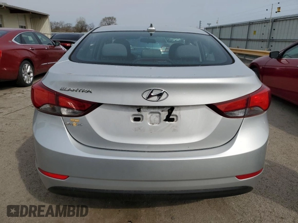 2015 Hyundai Elantra SE с VIN 5NPDH4AE1FH649605, выставлен на аукционе Copart как лот 53119385 с пробегом Не указан миль и Списание • Salvage title. История ставок и продаж доступна на DreamBid. Изображение 6.