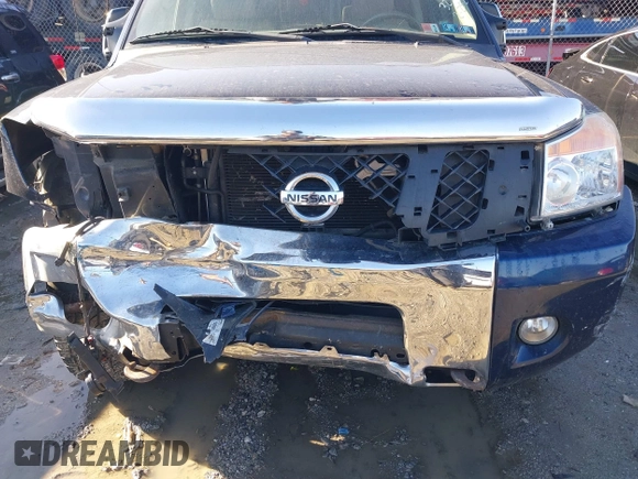 2011 Nissan Titan SL with VIN 1N6AA0EC0BN323844, listed as a IAAI auction lot 41768462 with 106,732 mi miles. Bid and sale history available at carsss.com. Image 6.